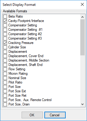 Display Formats