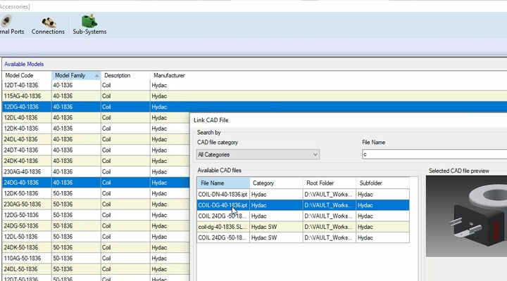 Manage your HyDraw CAD Library: component types, properties, display formats. Import from Excel and more HyDraw Library Manager Basics - Part 2