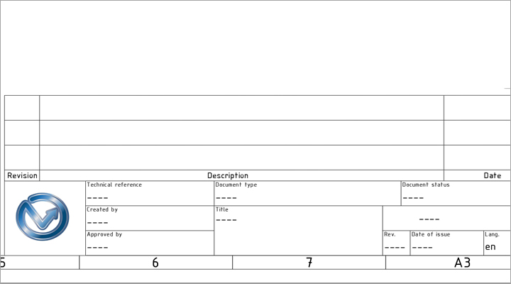 Create and Manage Title Blocks using HyDraw CAD