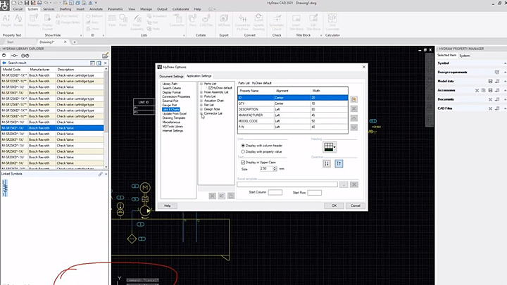 HyDraw CAD: Pipe & Tube Customization