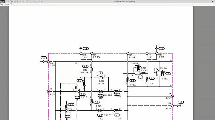 Using Plot Styles in HyDraw CAD