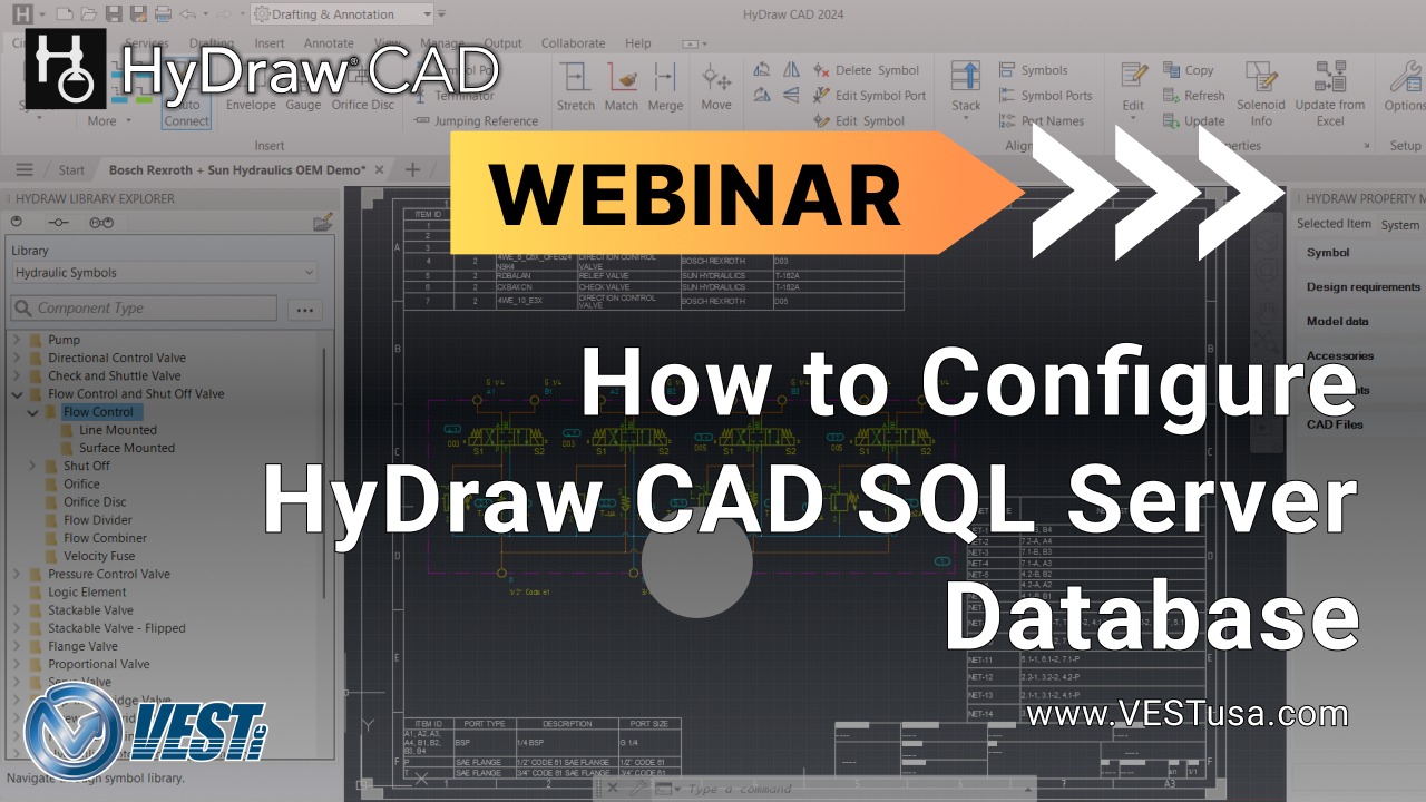Hydraulic circuit and manifold design software | HyDraw CAD | MDTools ...