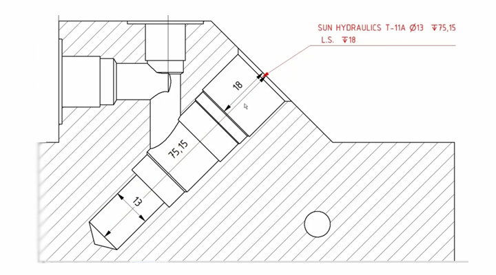 In MDTools drill depths are specified from the face where the cavity is located. How are the drill depths referred in the MDTools Drill Chart