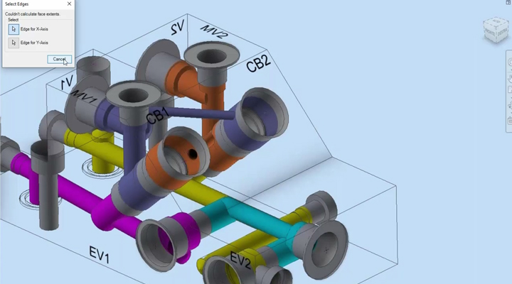 Important points to consider when designing
a non-rectangular manifold with MDTools. Known limitations of MDTools commands in a non-rectangular block design
