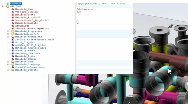 Creating and managing cavities, O-rings, slots, etc. that can be referenced by MDTools. Using MDTools Mbxml Files