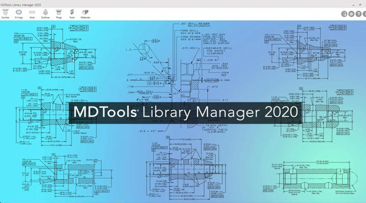 Using MDTools Library Manager