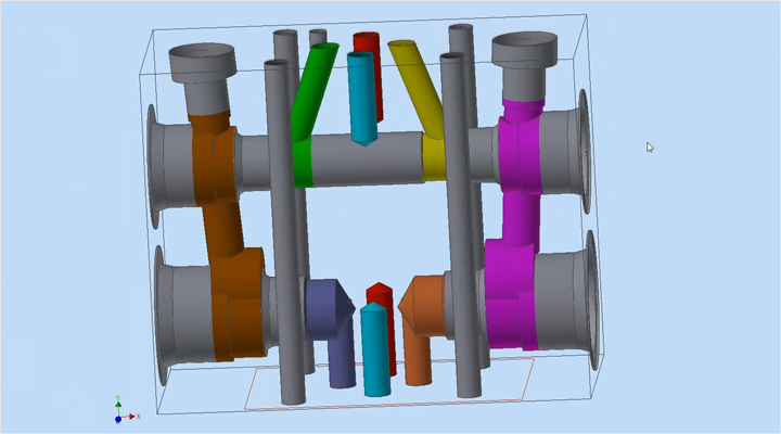 Design, verify and assemble a manifold block. Hydraulic Manifold Design with MDTools - 6