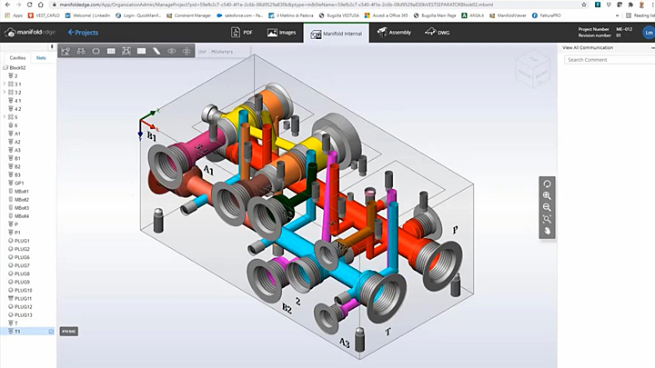 Conveniently share manifold designs created using MDTools with your colleagues, customers, and vendors alike needing only an internet browser to view, comment, and approve. Fully reveal your design for inspection and interrogation using powerful 3D viewers. ManifoldEdge - Manifold Design Collaboration & Approval