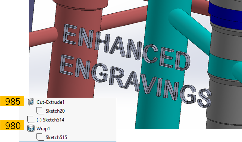 Improved Engraving Edit Speed