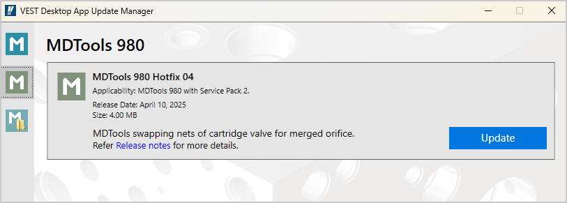 Integration with VEST Desktop App