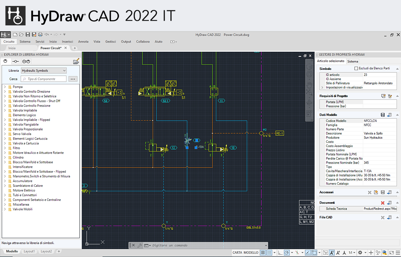 News HyDraw CAD 2022 italian released