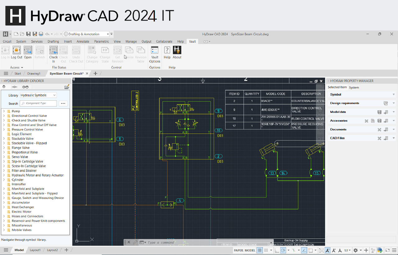 News HyDraw CAD 2024 Italian Released